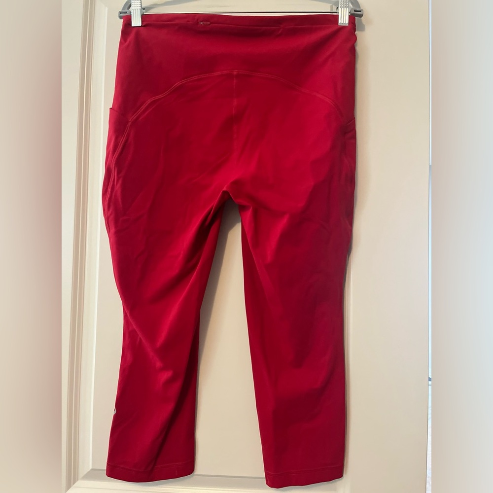 Lululemon Athletica Red Leggings